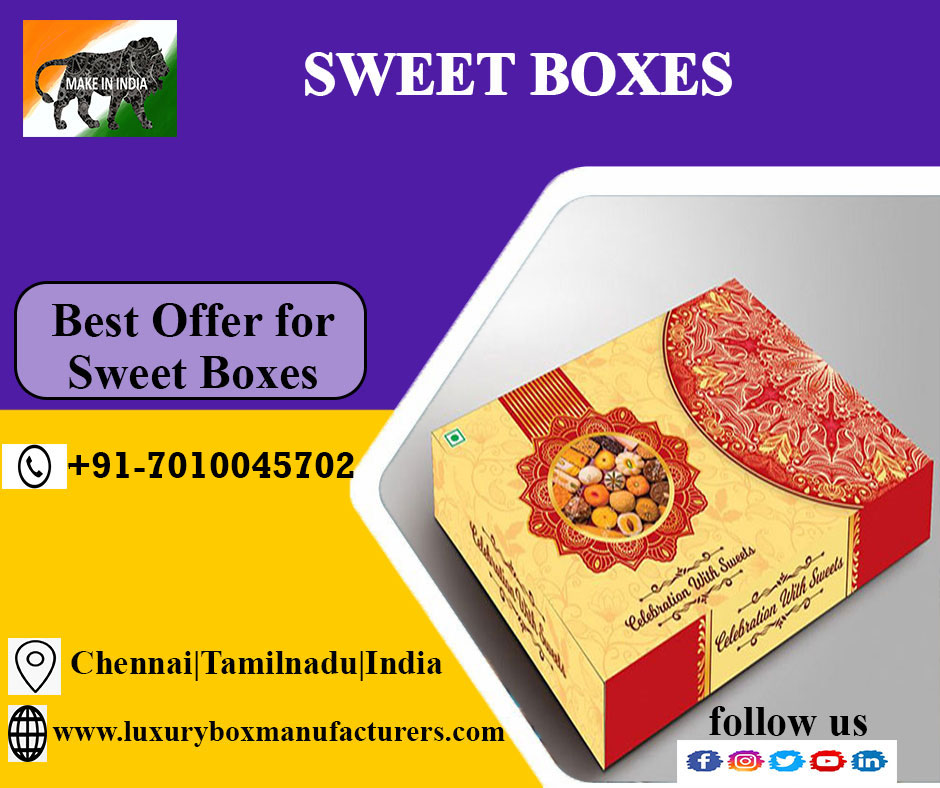 Sweet  Boxes Manufacturers
